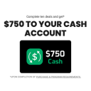 Rewards Giant $750 Cash Bonus