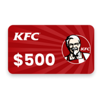 Get $500 KFC Gift Card