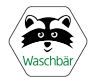 Waschbär logo