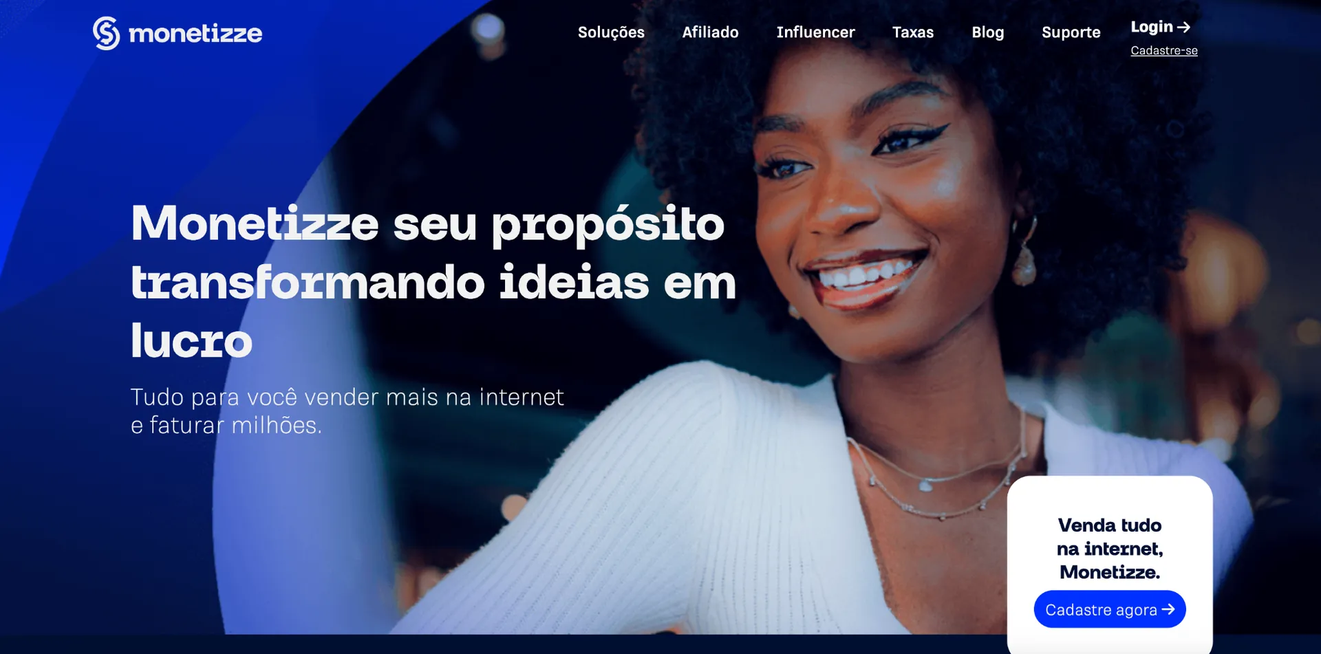 Monetizze platform to sell digital products